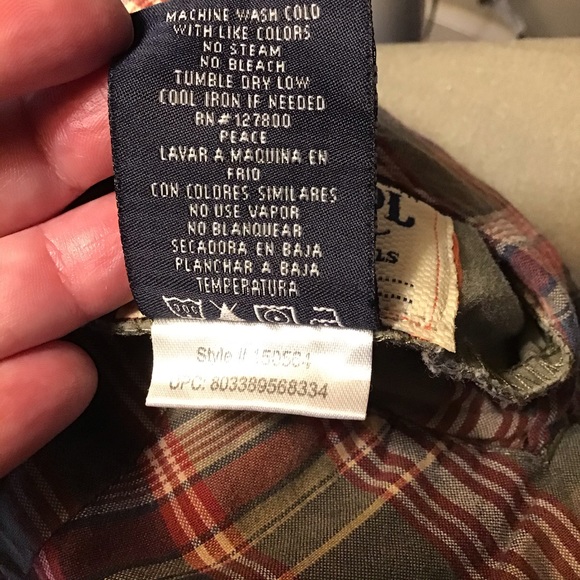 Olde School Brand Flat Front Shorts Reversible - Picture 5 of 7